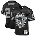 Zennovawear Charles Woodson Las Vegas Raiders Youth 1998 Throwback Fashion Jersey - Black