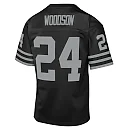 Zennovawear Charles Woodson Las Vegas Raiders Youth 1998 Throwback Fashion Jersey - Black