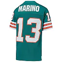 Zennovawear Dan Marino Miami Dolphins Youth 1984 Legacy Retired Player Jersey - Aqua