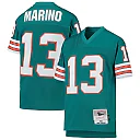 Zennovawear Dan Marino Miami Dolphins Youth 1984 Legacy Retired Player Jersey - Aqua