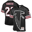 Zennovawear Deion Sanders Atlanta Falcons Youth 1992 Throwback Fashion Jersey - Black