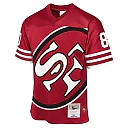 Zennovawear Jerry Rice San Francisco 49ers Youth 1990 Throwback Fashion Jersey - Scarlet