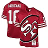 Zennovawear Joe Montana San Francisco 49ers Youth 1990 Throwback Fashion Jersey - Scarlet
