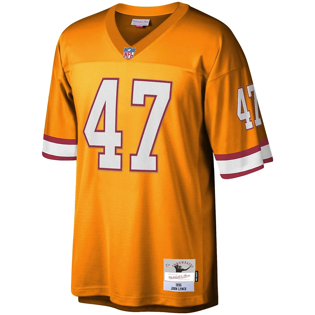Zennovawear John Lynch Tampa Bay Buccaneers Youth 1995 Retired Player Legacy Jersey - Orange