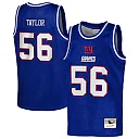 Zennovawear Lawrence Taylor New York Giants Youth Retired Player NFL Basketball Fashion Jersey - Royal