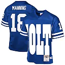 Zennovawear Peyton Manning Indianapolis Colts Youth 1998 Throwback Fashion Jersey - Royal