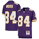 Zennovawear Randy Moss Minnesota Vikings Youth 1998 Legacy Retired Player Jersey - Purple
