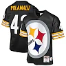 Zennovawear Troy Polamalu Pittsburgh Steelers Youth 2005 Throwback Fashion Jersey - Black