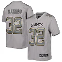 Zennovawear Youth New Orleans Saints Tyrann Mathieu Gray Atmosphere Game Jersey