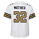 Zennovawear Youth New Orleans Saints Tyrann Mathieu White Game Jersey
