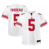 Zennovawear Youth New York Giants Kayvon Thibodeaux White Player Game Jersey