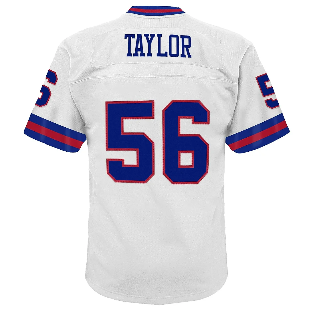 Zennovawear Youth New York Giants Lawrence Taylor Mitchell & Ness White 1986 Retired Player Legacy Jersey