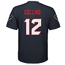 Zennovawear Nico Collins Houston Texans Youth Replica Jersey - Navy