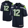 Zennovawear 12th Fan Seattle Seahawks Youth Game Jersey - College Navy