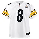 Zennovawear Aaron Rodgers Pittsburgh Steelers Youth Game Jersey – White