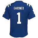 Zennovawear Ahmad Sauce Gardner Indianapolis Colts Youth Home Game Jersey - Blue