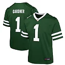 Zennovawear Ahmad Sauce Gardner New York Jets Youth Game Jersey - Green