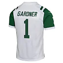 Zennovawear Ahmad Sauce Gardner New York Jets Youth Game Jersey - White