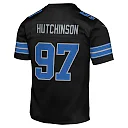 Zennovawear Aidan Hutchinson Detroit Lions Youth Game Jersey - Black