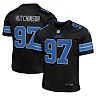 Zennovawear Aidan Hutchinson Detroit Lions Youth Game Jersey - Black