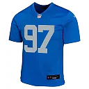 Zennovawear Aidan Hutchinson Detroit Lions Youth Game Jersey - Blue