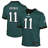 Zennovawear A.J. Brown Philadelphia Eagles Youth Game Jersey - Green