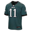 Zennovawear A.J. Brown Philadelphia Eagles Youth Team Game Jersey - Midnight Green