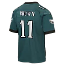 Zennovawear A.J. Brown Philadelphia Eagles Youth Team Game Jersey - Midnight Green