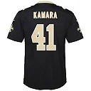 Zennovawear Alvin Kamara New Orleans Saints Youth Game Jersey - Black