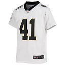 Zennovawear Alvin Kamara New Orleans Saints Youth Game Jersey - White