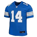Zennovawear Amon-Ra St. Brown Detroit Lions Youth Game Jersey - Blue