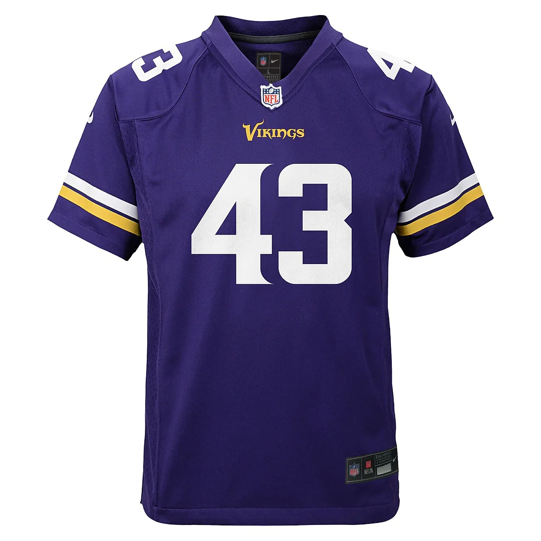 Zennovawear Andrew Van Ginkel Minnesota Vikings Youth Youth - Purple