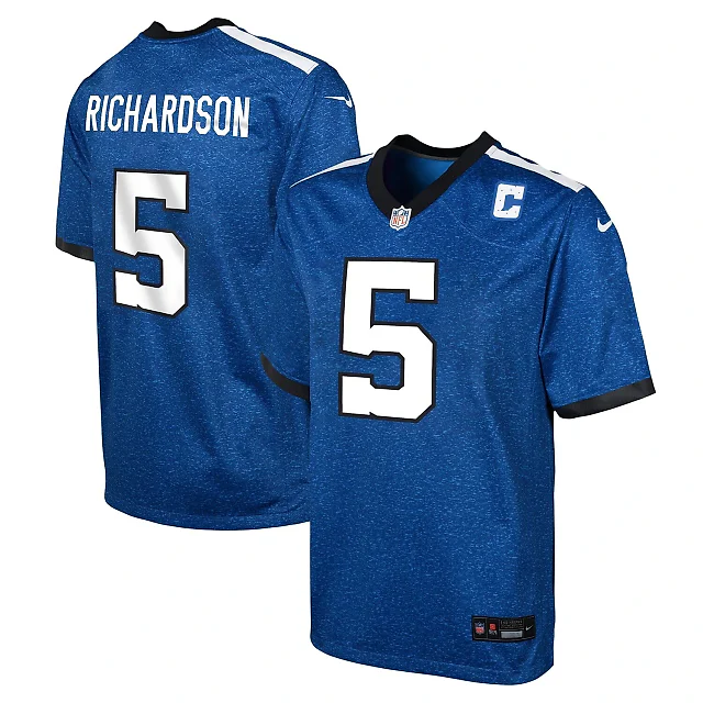 Zennovawear Anthony Richardson Sr. Indianapolis Colts Youth Game Jersey - Royal