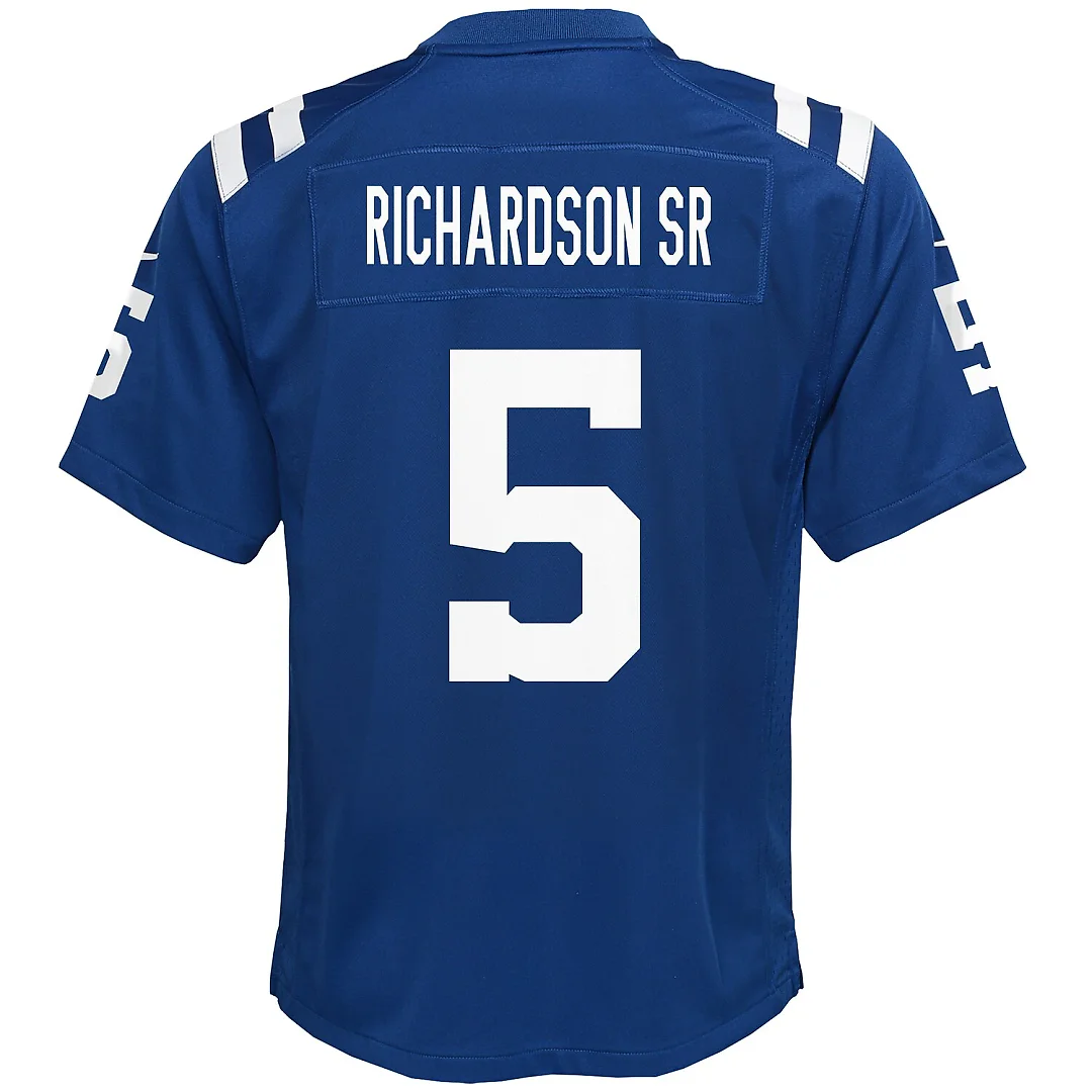 Zennovawear Anthony Richardson Sr. Indianapolis Colts Youth Game Jersey - Royal