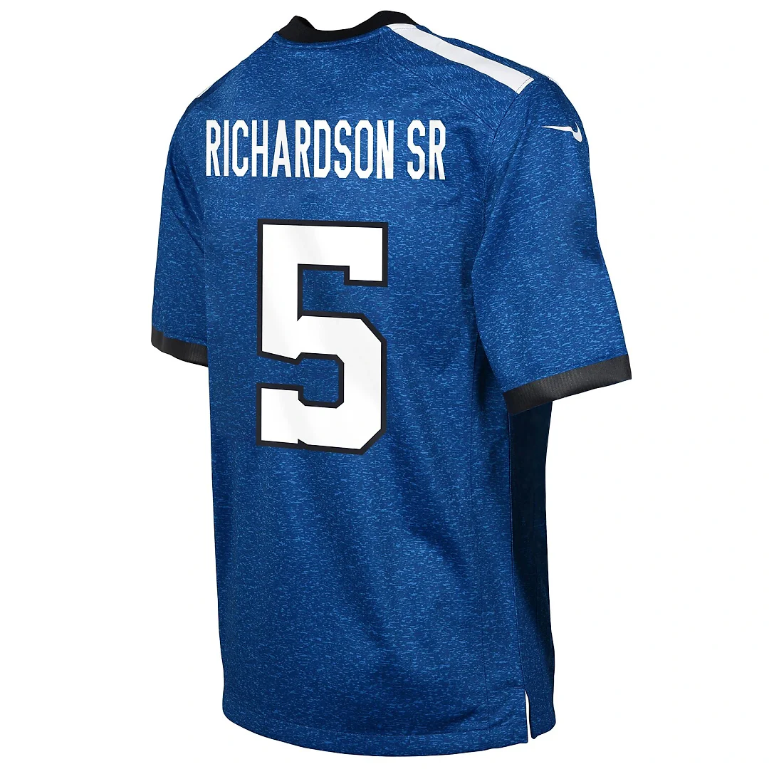 Zennovawear Anthony Richardson Sr. Indianapolis Colts Youth Game Jersey - Royal