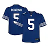 Zennovawear Anthony Richardson Sr. Indianapolis Colts Youth Game Jersey - Royal