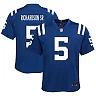 Zennovawear Anthony Richardson Sr. Indianapolis Colts Youth Game Jersey - Royal