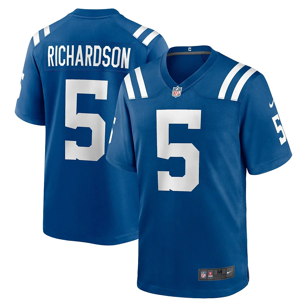 Zennovawear Anthony Richardson Sr. Indianapolis Colts Youth Game Jersey - Royal
