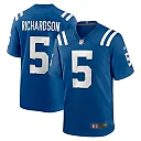 Zennovawear Anthony Richardson Sr. Indianapolis Colts Youth Game Jersey - Royal