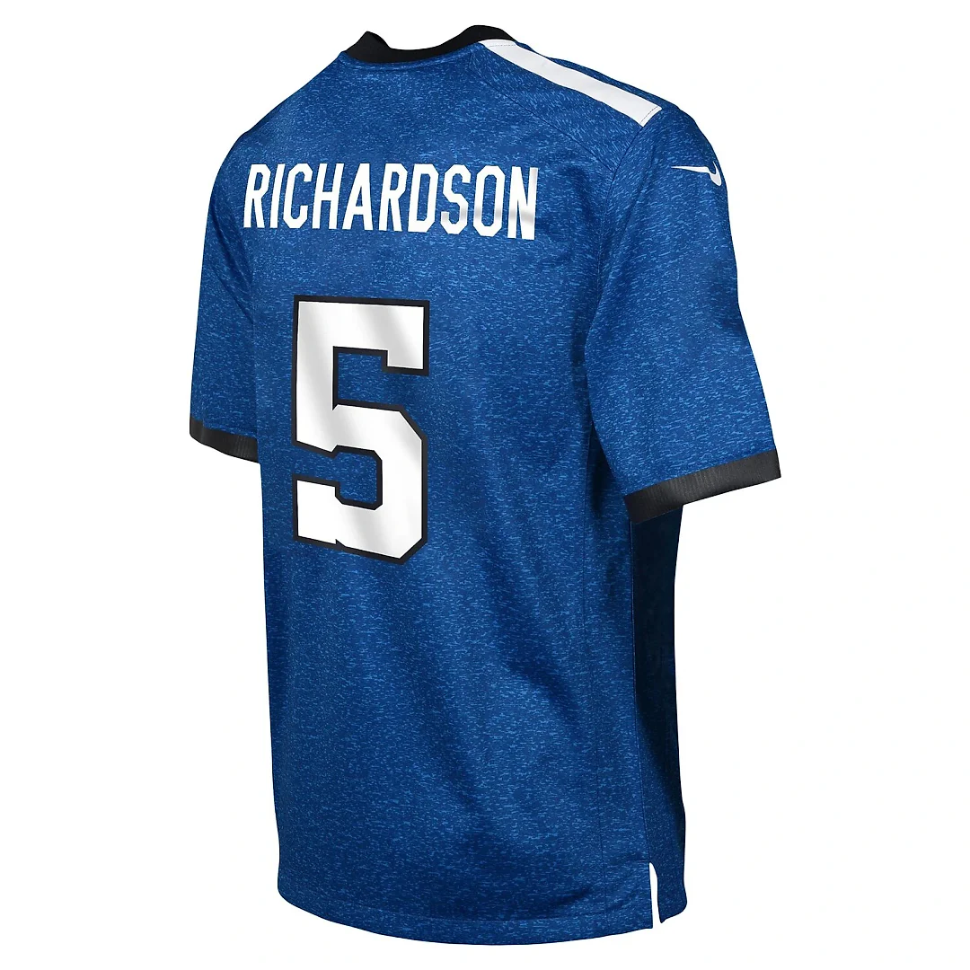 Zennovawear Anthony Richardson Sr. Indianapolis Colts Youth Game Jersey - Royal