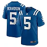 Zennovawear Anthony Richardson Sr. Indianapolis Colts Youth Game Jersey - Royal