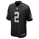 Zennovawear Ashton Jeanty Las Vegas Raiders Youth Game Jersey - Black