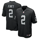 Zennovawear Ashton Jeanty Las Vegas Raiders Youth Game Jersey - Black
