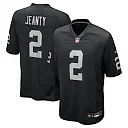Zennovawear Ashton Jeanty Las Vegas Raiders Youth Game Jersey - Black