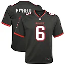Zennovawear Baker Mayfield Tampa Bay Buccaneers Youth Game Jersey - Pewter