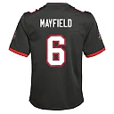 Zennovawear Baker Mayfield Tampa Bay Buccaneers Youth Game Jersey - Pewter