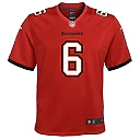 Zennovawear Baker Mayfield Tampa Bay Buccaneers Youth Game Jersey - Red