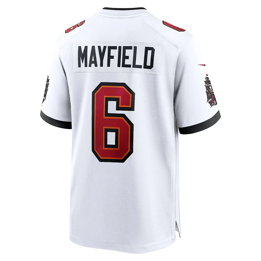 Zennovawear Baker Mayfield Tampa Bay Buccaneers Youth Game Jersey - White