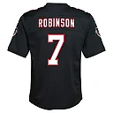 Zennovawear Bijan Robinson Atlanta Falcons Youth Game Jersey - Black
