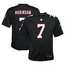 Zennovawear Bijan Robinson Atlanta Falcons Youth Game Jersey - Black